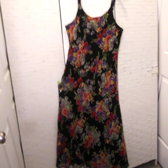 Bust 44'' ,Length 58''Colorful Plus Size Maxi - Picture 1 of 11